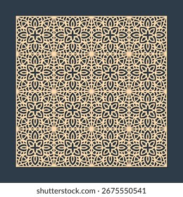 Ornament Pattern Laser Cut  with Ornament Laser