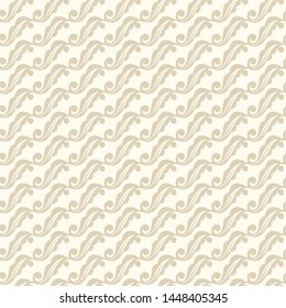 Ornament Pattern Leaf background vector