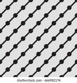 Ornament pattern seamless on grey background.Vector illustration.