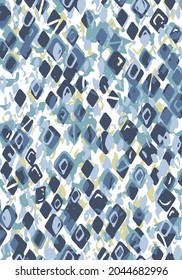 Ziermuster, Stoffdesign-Illustration