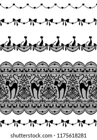 Ornament pattern,
It is the ornament pattern that a cat belonged under,
