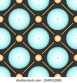 Ornament pattern vector background tile