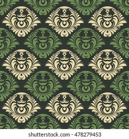 Ornament pattern vector tile for multipurpose use in design