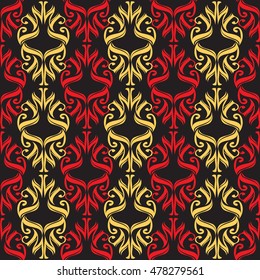 Ornament pattern vector tile for multipurpose use in design