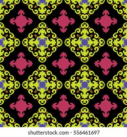 Ornament pattern vector tile for multipurpose use in design