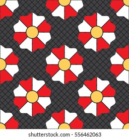Ornament pattern vector tile for multipurpose use in design