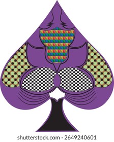 Ornament Playing  Pattern Card-Ace Of Spades Playing Card Card Game-Playing Cards Tribal Vector Symbols coloring-tattoo.playing cards fulcolor,playing cards art ,pattern card