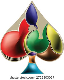 Ornament Playing Pattern Card-Ace Of Spades Playing Card Card Game-Playing Cards Tribal Vector Symbols coloring-tattoo.playing cards fulcolor,playing cards art
