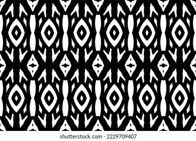 Ornament seamless pattern. Geometric background.Textile print, web design, abstract background. Vector art.