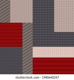 diseño ornamental sin fisuras perfecto para el diseño de tejidos y pañuelos