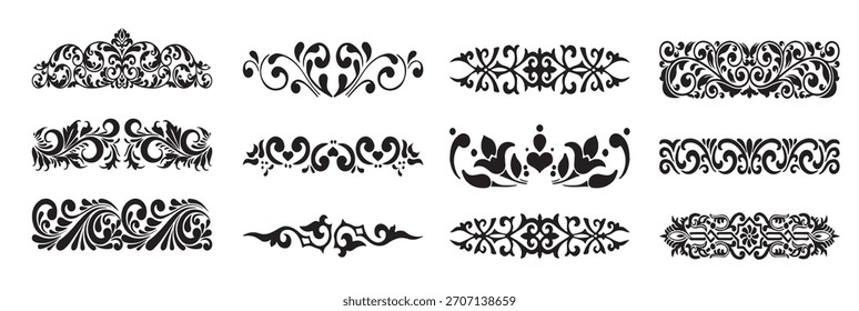 ornament set drawing creative design