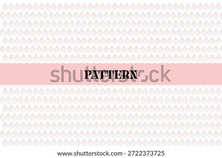 Ornament Shape Texture. Line Art Geometric Seamless Pattern. Minimalistic Vector Graphic Pattern. 