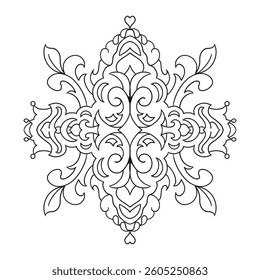 ornament sketch for editing element
