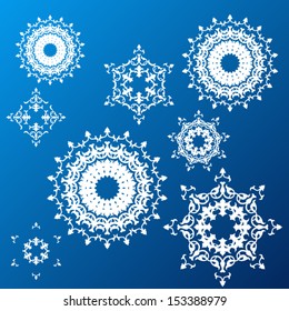 Ornament snowflakes