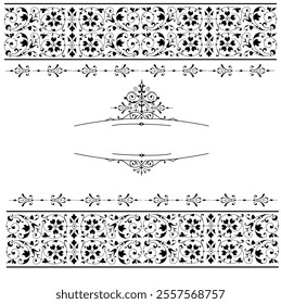 Ornament style background art vintage