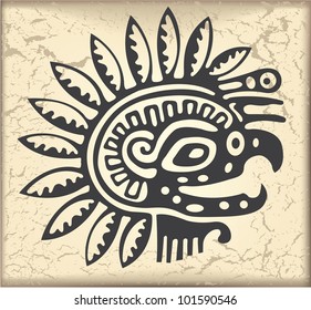 Ornament in style of the Maya