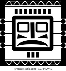 Ornament in style of the Maya