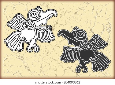 Ornament in style of the Maya