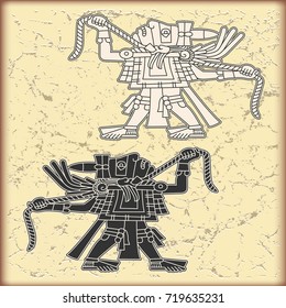 Ornament in style of the Maya