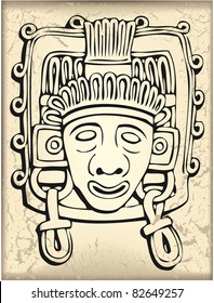 Ornament in style of the Maya
