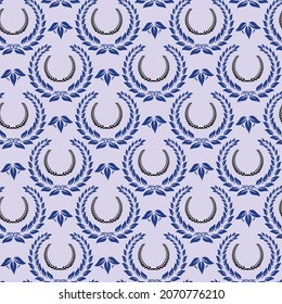 Ornament Style Seamless Pattern Design. Vector illustration
