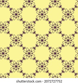 Ornament Style Seamless Pattern Design. Vector illustration
