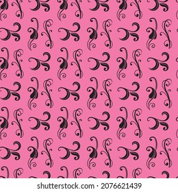 Ornament Style Seamless Pattern Design. Vector illustration