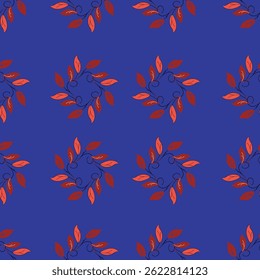 estilos de ornamento padrões de folha design