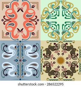 Ornament 'Stylized Birds'