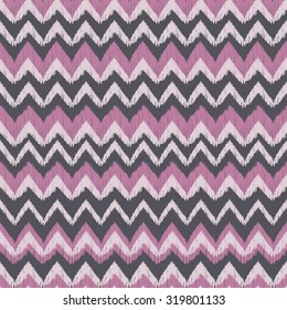 Ornament with triangles pattern, tribal seamless print