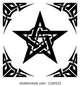 ornament tribal star