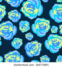 ornament vector. floral pattern. seamless. pattern textiles, fashion print. seamless beautiful flower