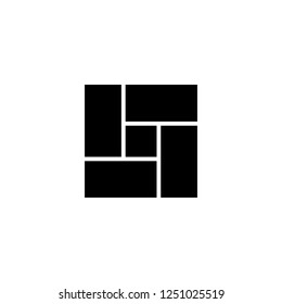 ornament vector icon. ornament sign on white background. ornament icon for web and app