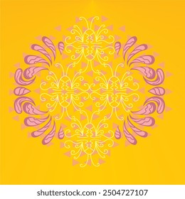 Ornament vector illustration. Can be applied to various graphic media.