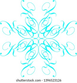 Ornament. Vector illustration. Picture. Computer graphic