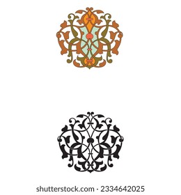 Vector de ornamentos - Diseño creativo decorativo multipropósito - Arte vintage floral