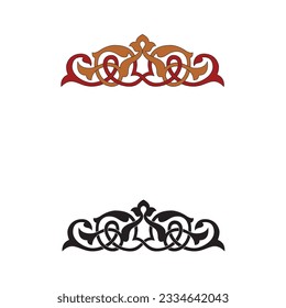 Vector de ornamentos - Diseño creativo decorativo multipropósito - Arte vintage floral