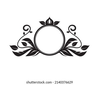 ornament vector, name tag decoration