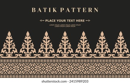 ornament vector pattern traditional design batik pattern