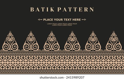 ornament vector pattern traditional design batik pattern