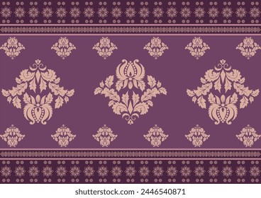 Ornament Vector Pattern Traditional Design Batik Pattern
