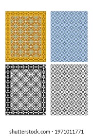 ornament vector pattern vintage  arabic calligraphic decor