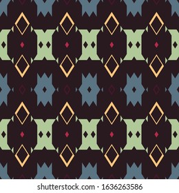 Ornament. Vector seamless pattern with the image of geometric shapes.
Vintage rug. Image for textiles, manufactory.
EPS-10
