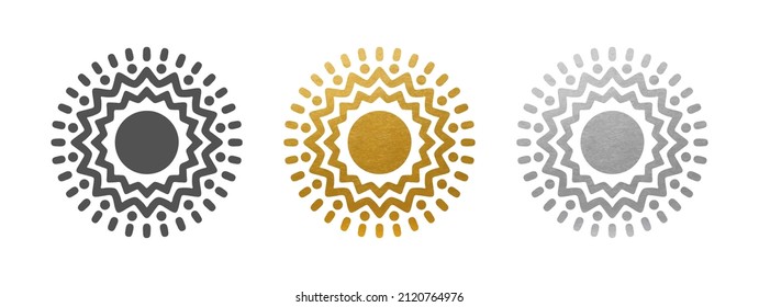 Beautiful Mandala Ornament - Vector Set
