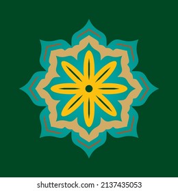 ornament vector suitable for Islamic celebration designs or other general designs