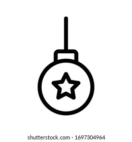ornament vector thin line icon 