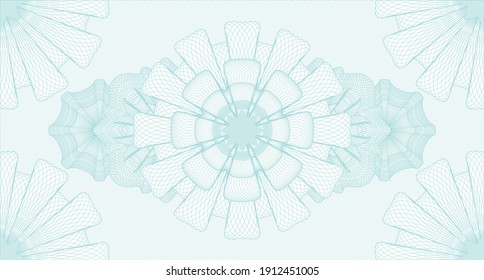 Ornament watermark. Background. Illustration. Complex design. 