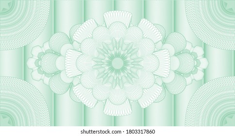Ornament watermark. wavy subtle curves. Illustration. Detailed design. 