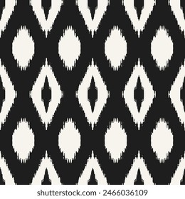 Ornamento blanco negro zig zag dibujo , Etnia botánica dibujo colorido hermoso textil ornamental ogee infinito ornamento sin fisuras moda patrón sin fin ilustración raya Vector impresión 