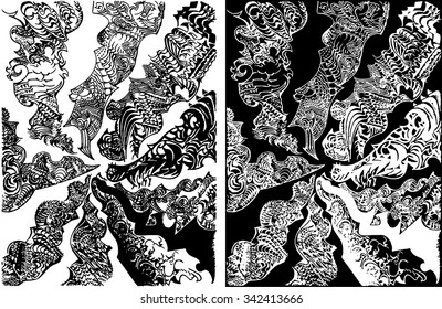 Ornamental abstract image